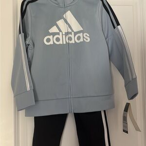 adidas Black Tag with White Logo